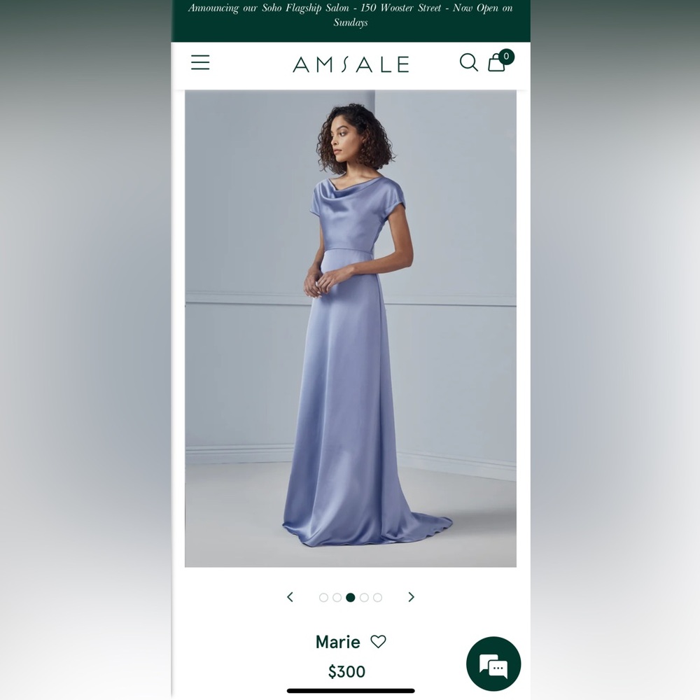 Amsale Marie Dress (in black)